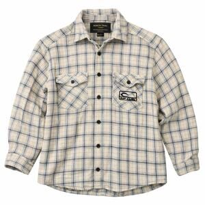 Rip Curl Flannel Shirt Womens Medium Plaid Button Up Surf Logo